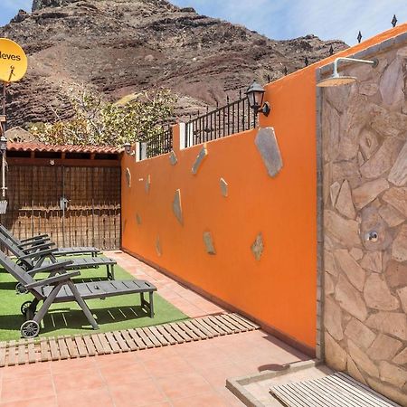 Casa Costera Playa De Tasarte Villa San Nicolás Exteriör bild